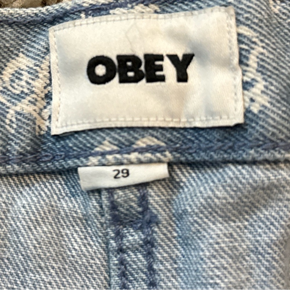 DENIM OBEY SHORTS
NEW with tags $79.99 retail - Picture 4 of 4